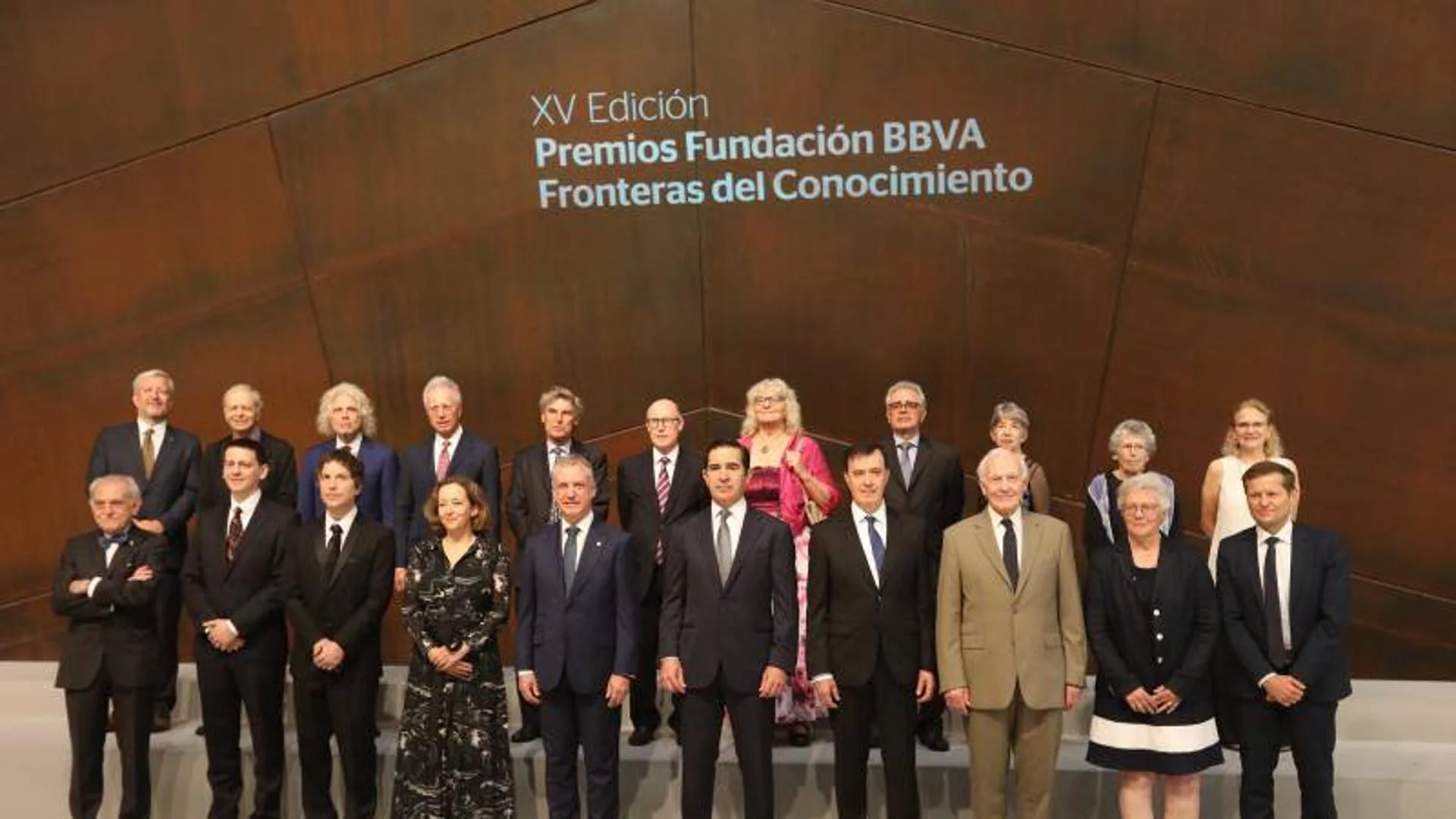 La Ceremonia De Entrega De Los Premios Fundación BBVA Fronteras Del ...